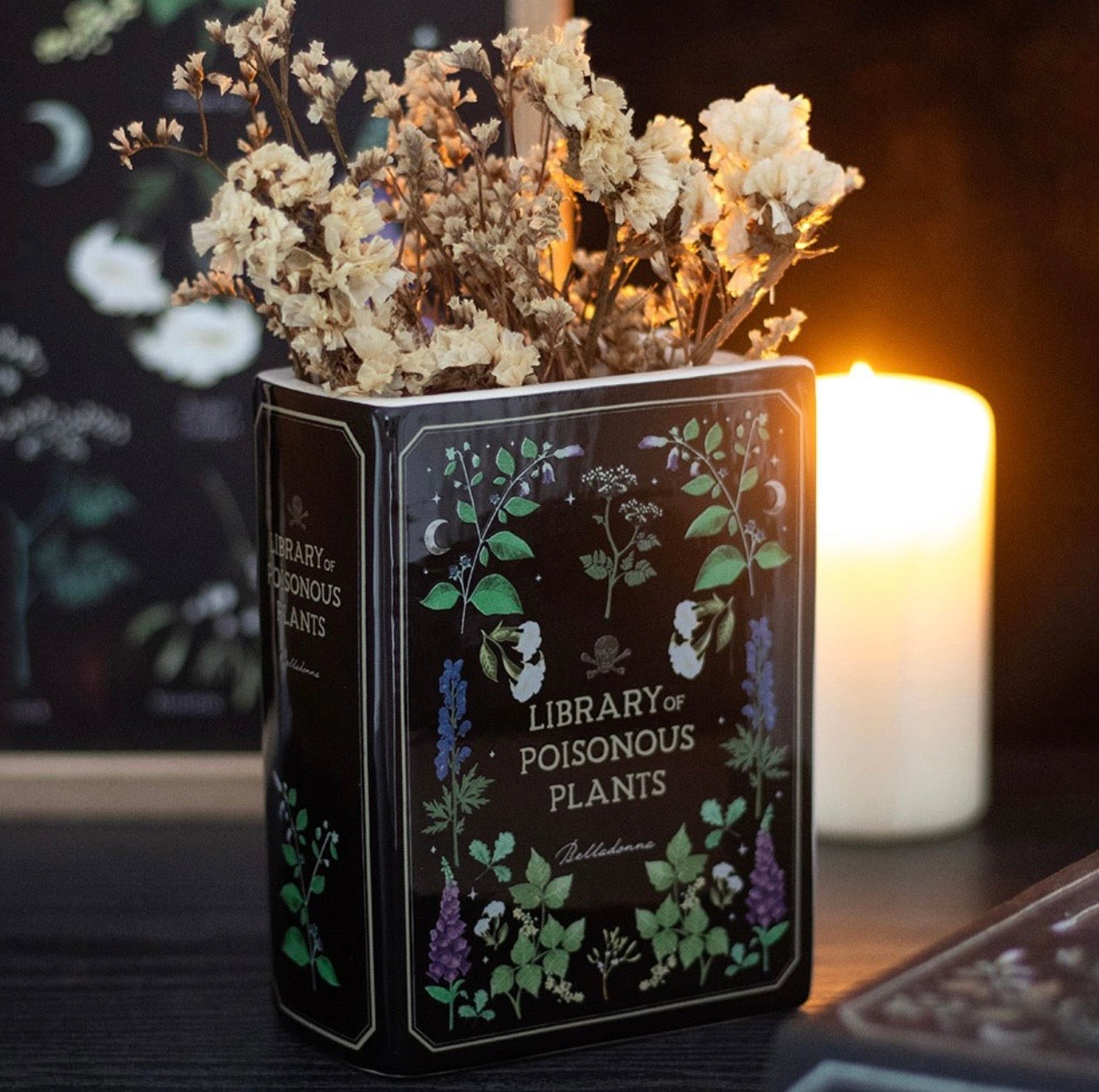 Poisonous Plants Book Vase